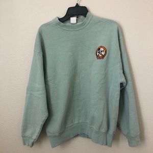 Vintage mint green jimmy buffet sweatshirt